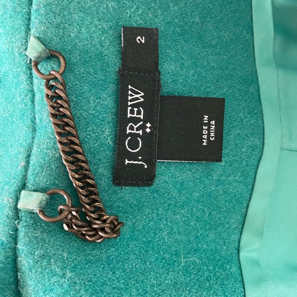 Jcrew Factory Green Wool Jacket - Picture 3 of 3